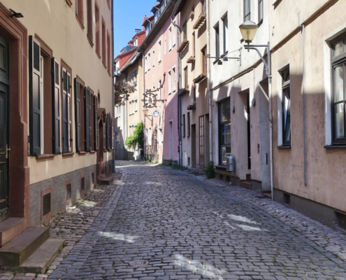 Enge Gassen in der Altstadt